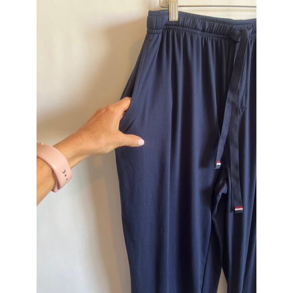 U.S. POLO ASSOCIATION MENS LUXURY KNIT LOUNGE PANTS NAVY BLUE SIZE LARGE - Picture 7 of 13